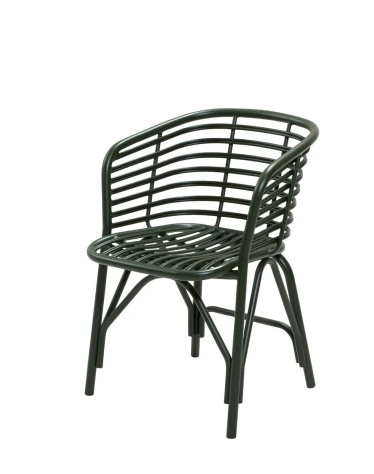 Gartenstuhl Cane-line �Blend� Sessel Aluminiumsessel, dunkelgr�n